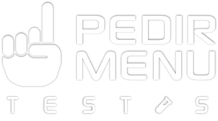 Logo Pedir Menu - Testes